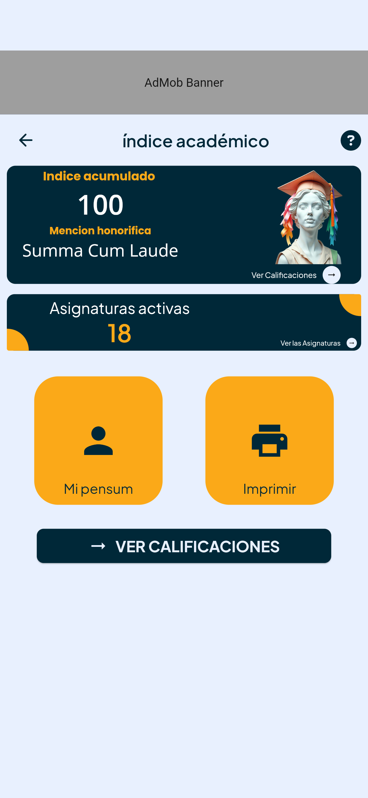 Dashboard de Pensual mostrando todas las características
